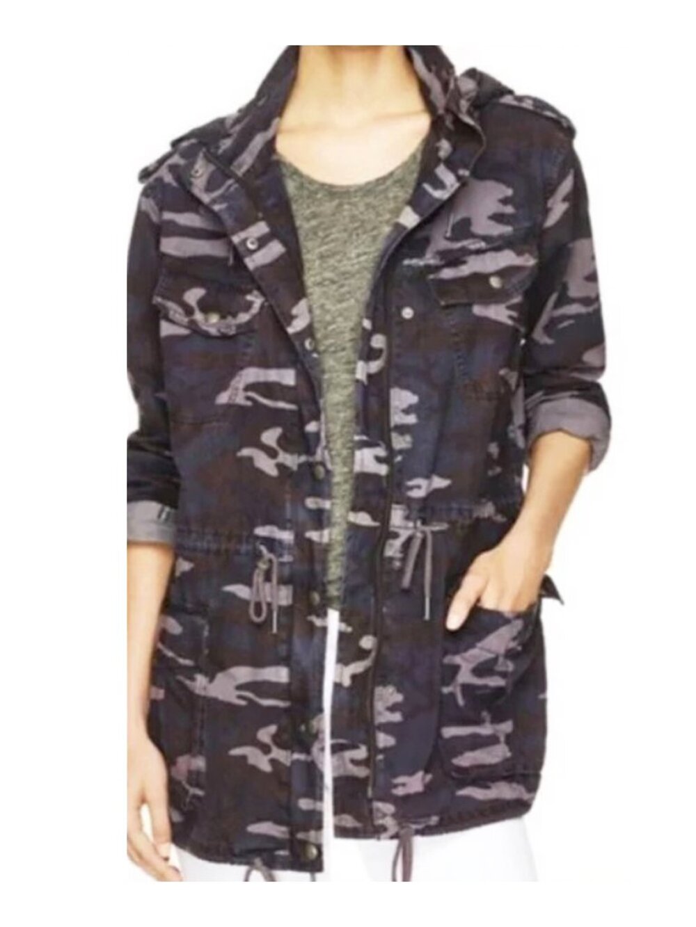 Aritzia Talula Camo Utility Jacket – Size S – NWT